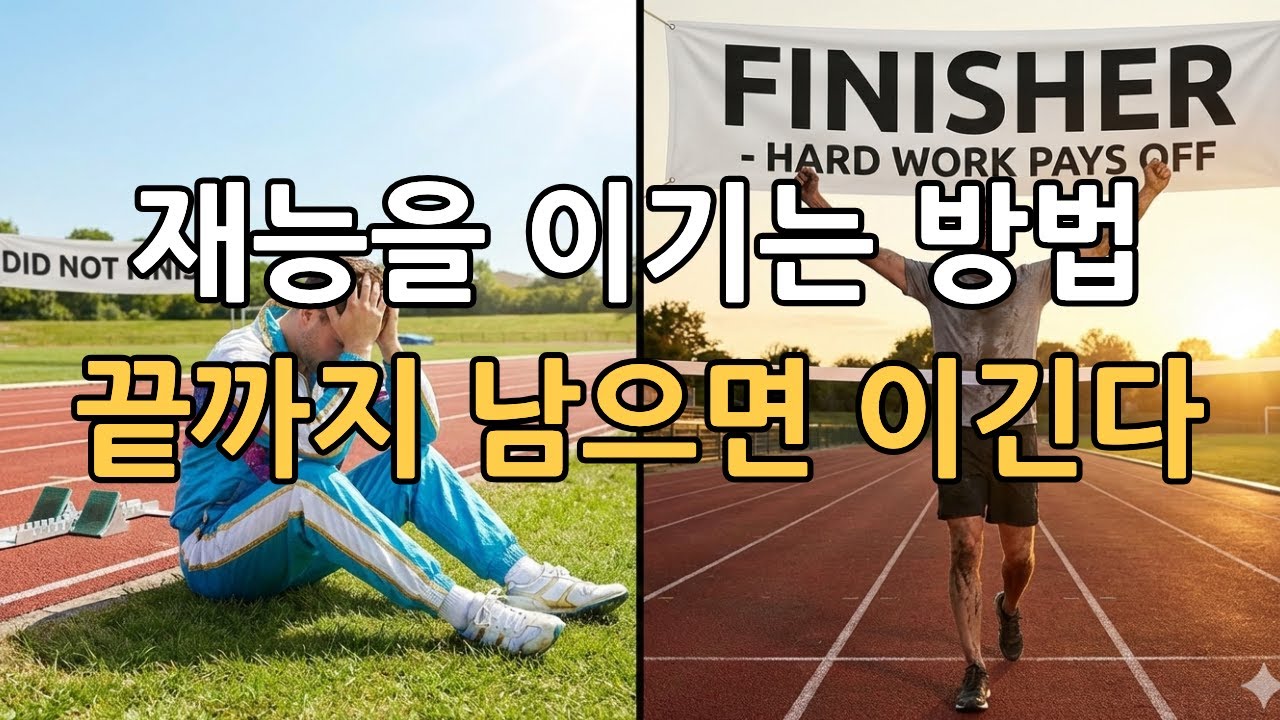 천재들이 결국 평범해지는 소름 돋는 이유 🧠 (재능 있는 사람을 이기는 유일한 방법)