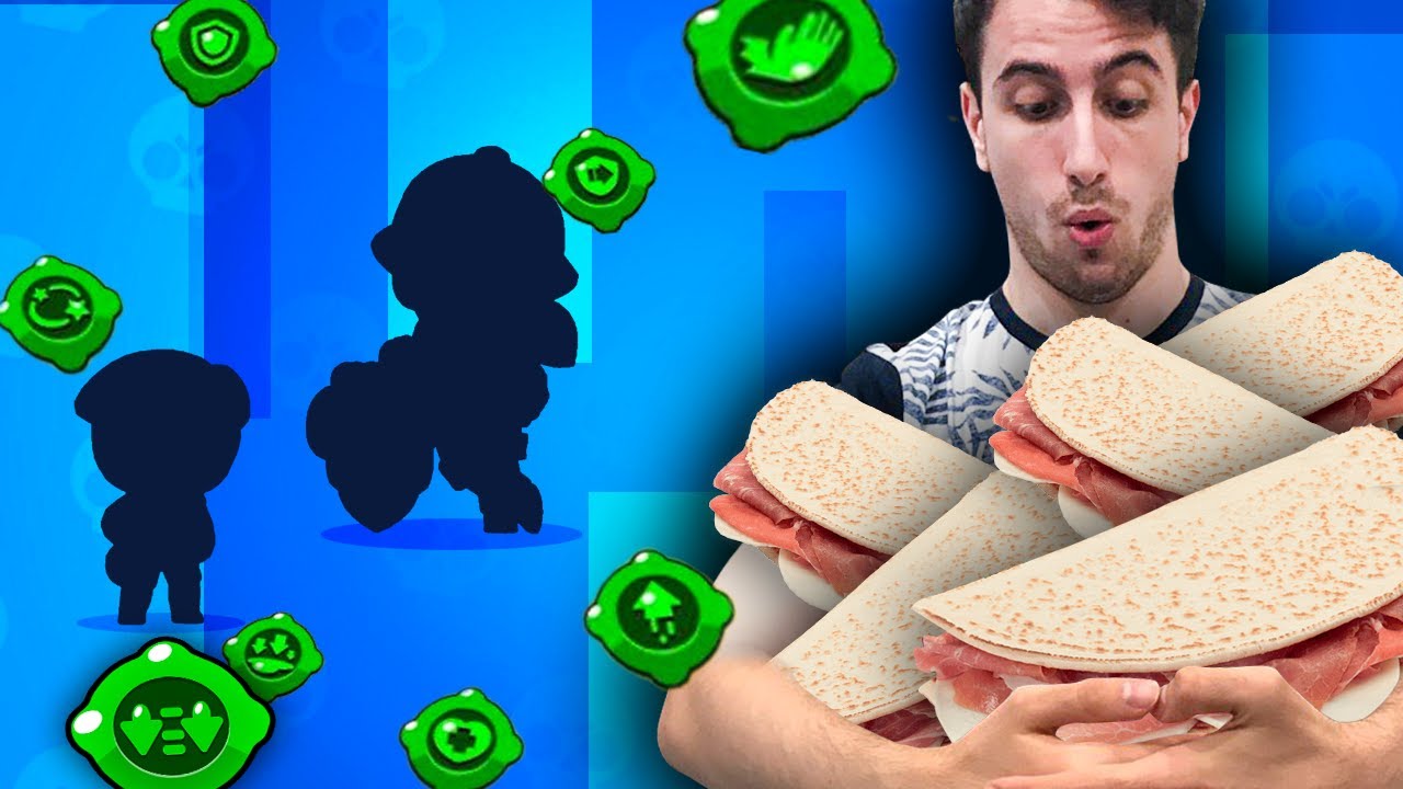 Mangio 1 PIADINA Ogni *NUOVO* Brawler! MEGA Box Opening Brawl Stars ITA!