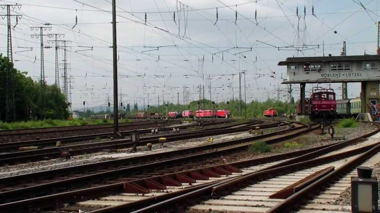 100 Jahre E69 03 / Dampf in Koblenz und Lokparade / DB Museum Koblenz (HD)