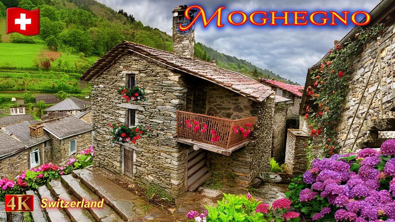 Moghegno – A Charming Village with Medieval Stone Houses (Switzerland 2024)
