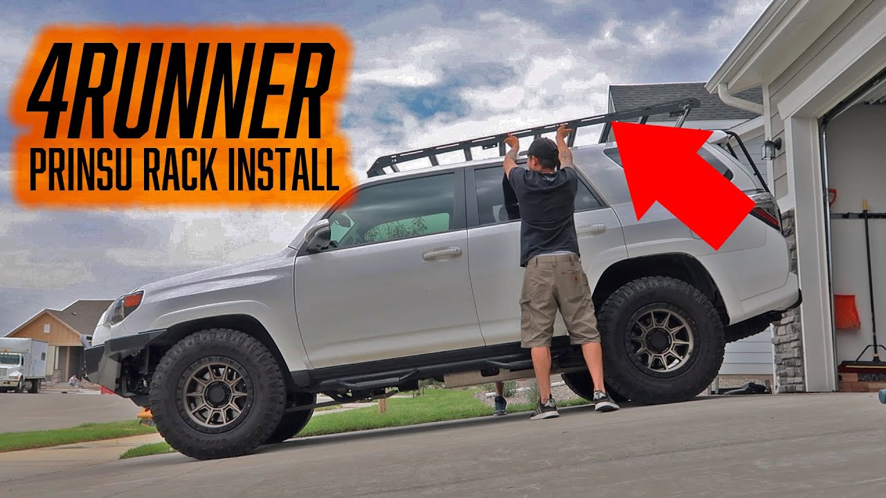 4Runner Non-Drilling Prinsu Roof Rack - DETAILED INSTALL! 5th gen 4Runner!