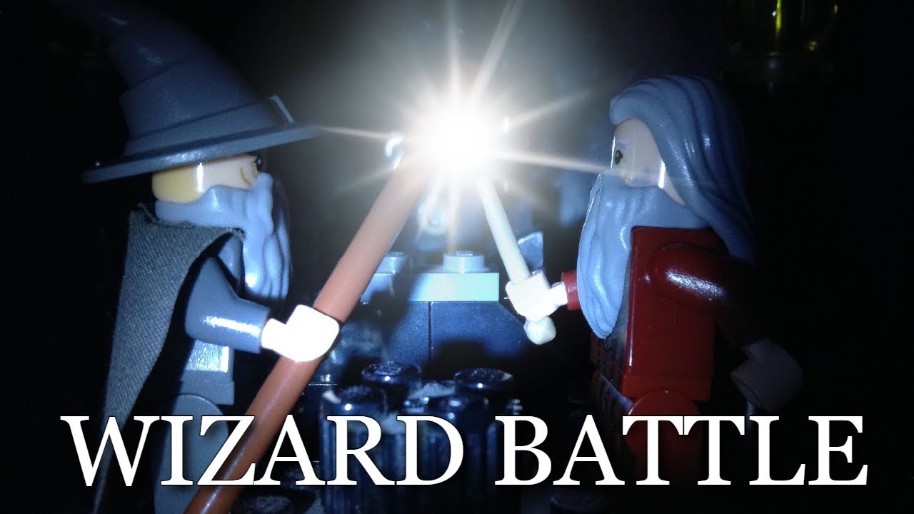 GANDALF vs DUMBLEDORE - LEGO Battle