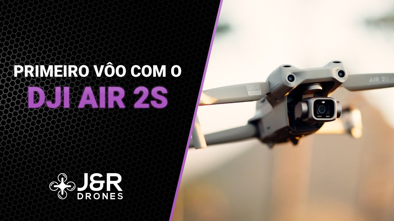 DJI AIR 2S ATIVAÇÃO, ATUALIZAÇÃO, PRIMEIRO VOO J&R DRONES