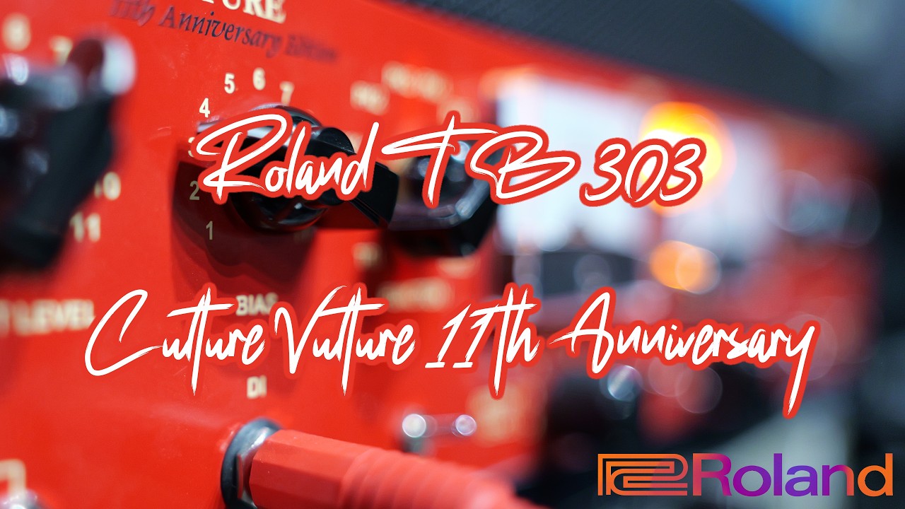 Testing driving 11th Anniversary Culture Vulture with a TB303!  No FX, No compression, EQ etc ...