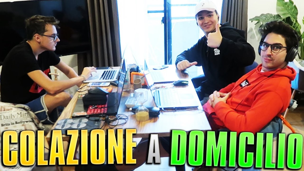 COLAZIONE A DOMICILIO AI MIEI FRATELLI IN GIAPPONE !!