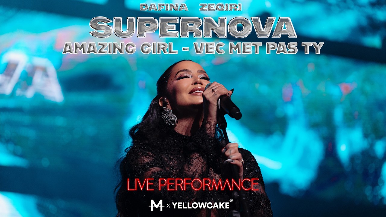 Dafina Zeqiri - Amazing girl / Vec met pas ty (Supernova) LIVE PERFORMANCE