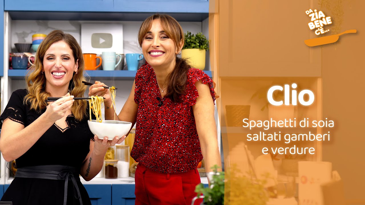 Noodles saltati gamberi e verdura con@ClioMakeUp-official #DaziaBene - Benedetta Parodi Official