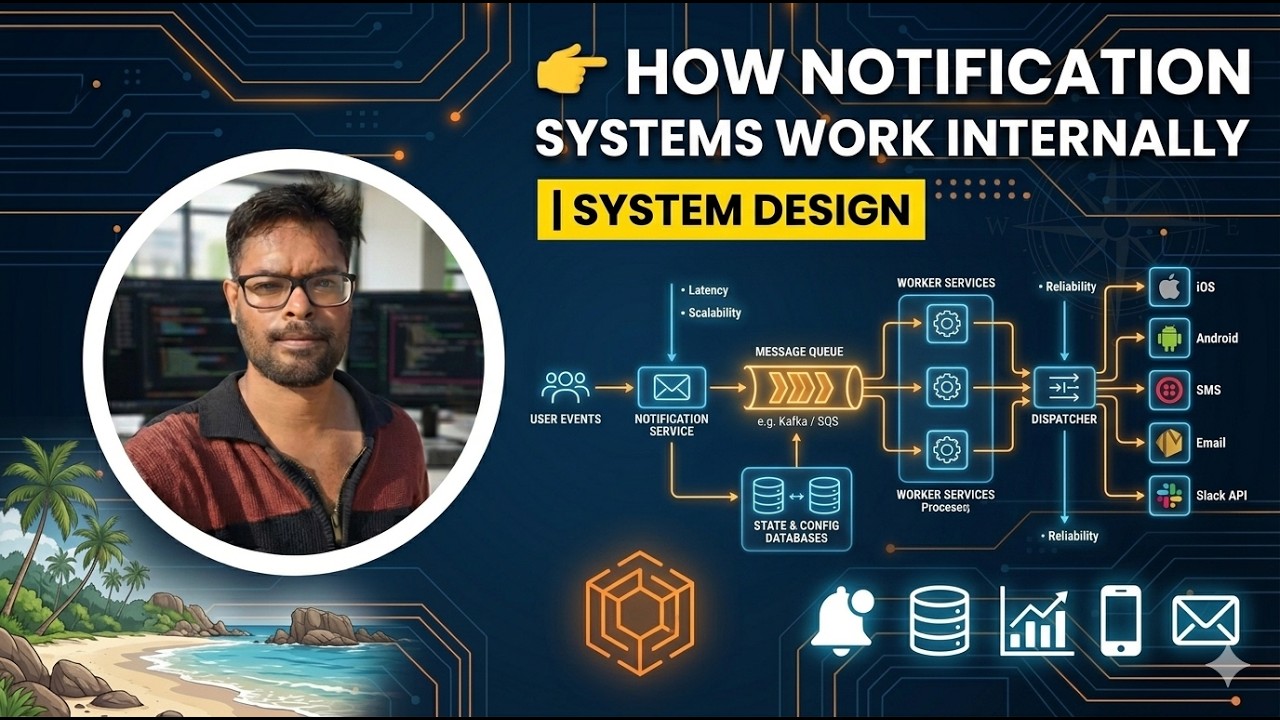 👉 How Notification Systems Work Internally | System Design