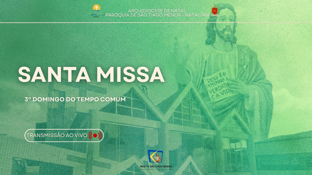 3º Domingo do Tempo Comum | 25/01/2026