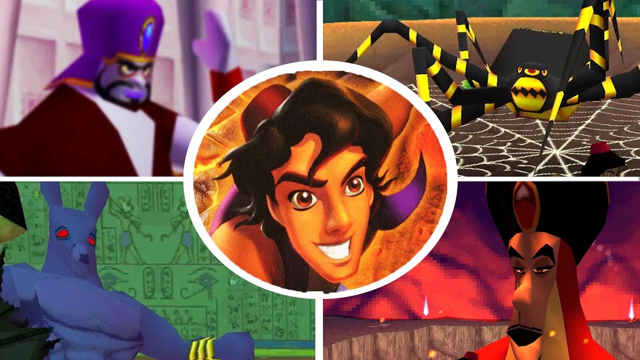 Disney's Aladdin in Nasira's Revenge All Bosses & Ending