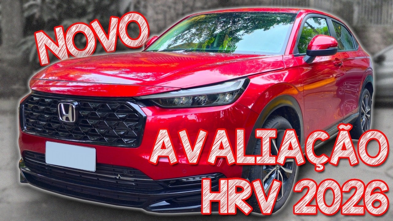 DÁ UM CORO NOS RIVAIS EM DESEMPENHO E ESPAÇO INTERNO! MAS QUANDO VC VÊ O PREÇO.. Avalição Honda HR-V