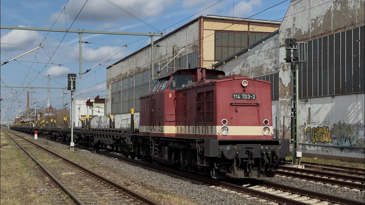 Ein bisschen Diesel und mehr in Dessau Süd. 