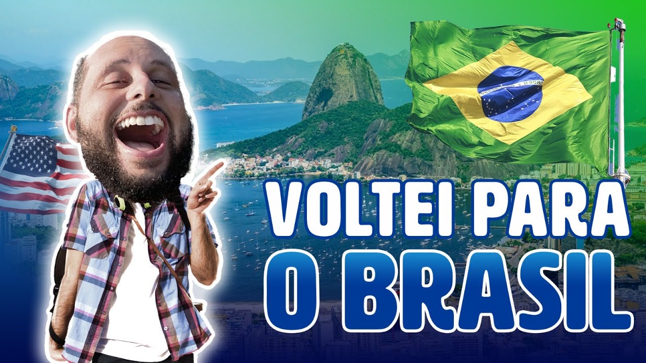 POR QUE EU VOLTEI PARA O BRASIL,DEPOIS DE 10 MESES DE ESTADOS UNIDOS ?