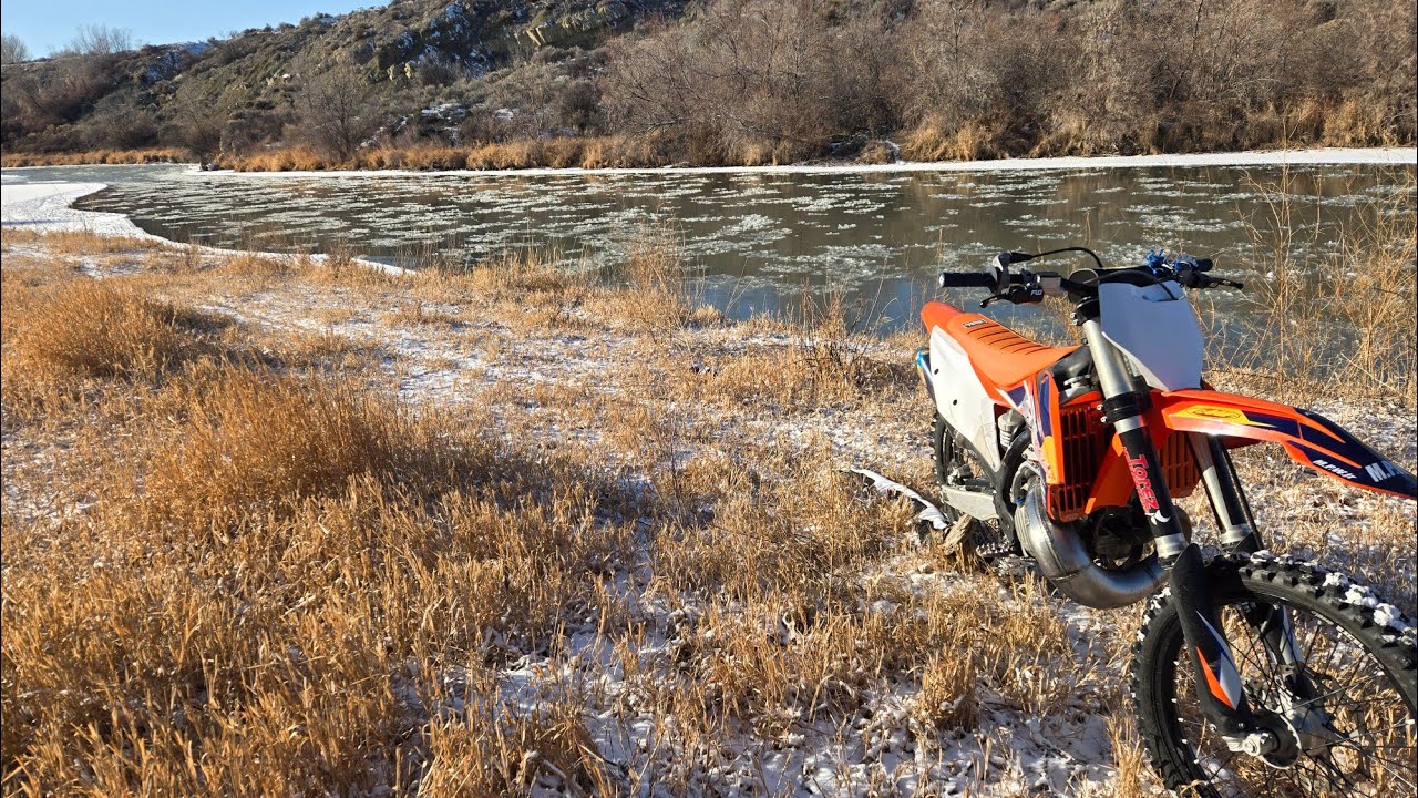 More snow KTM250SX