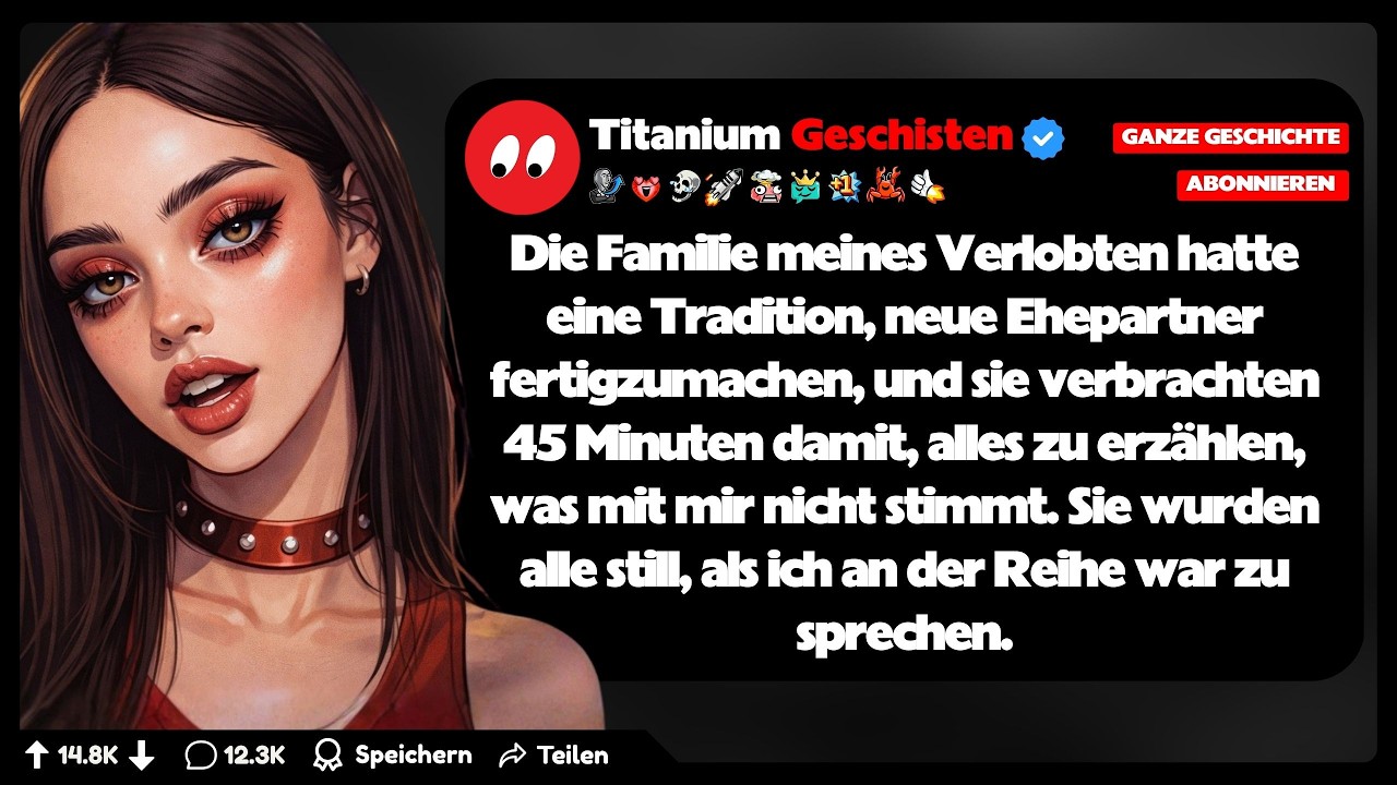 [GANZE GESCHICHTE] Die Familie meines Verlobten hatte eine Tradition, neue Ehepartner...