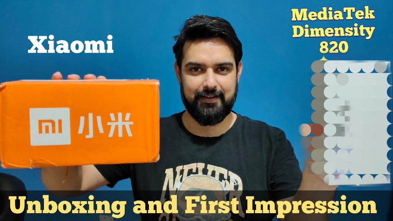 Dimensity 820 Wala Phone ki Unboxing