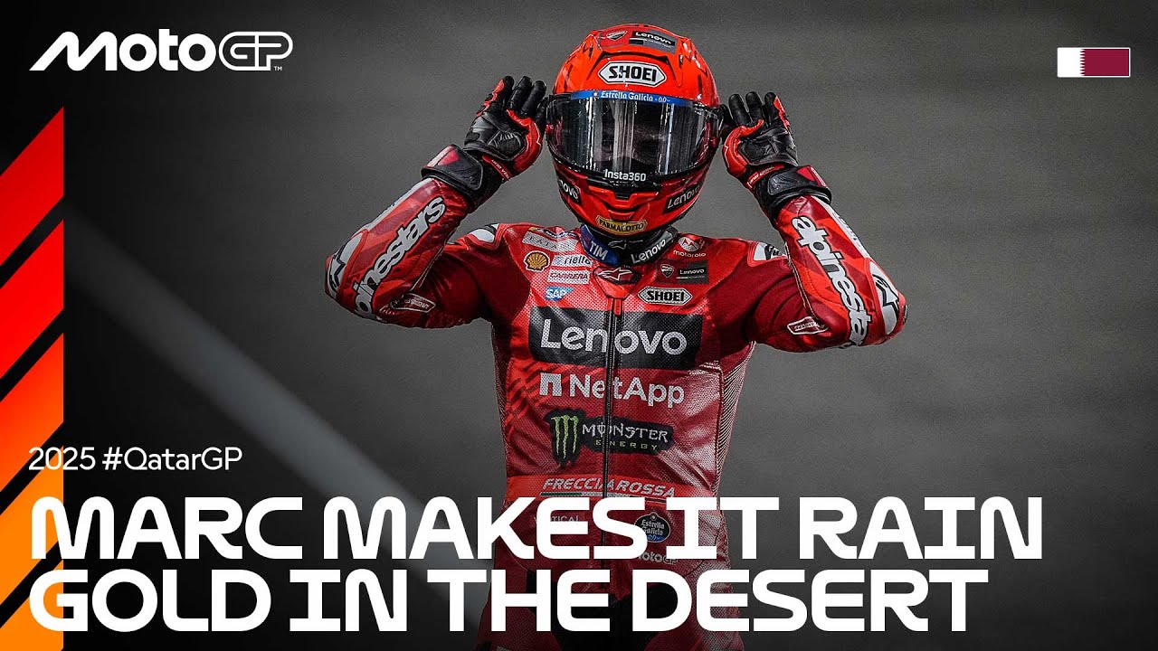 Marc Marquez takes his first win in Lusail since 2014! 🏆🌙 | 2025 Qatar GP