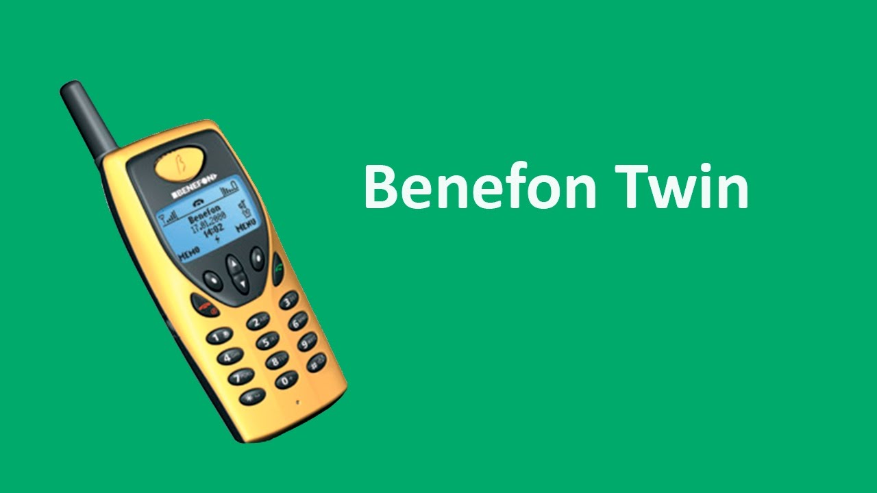 MobileBoom - Обзор Benefon Twin (2000)