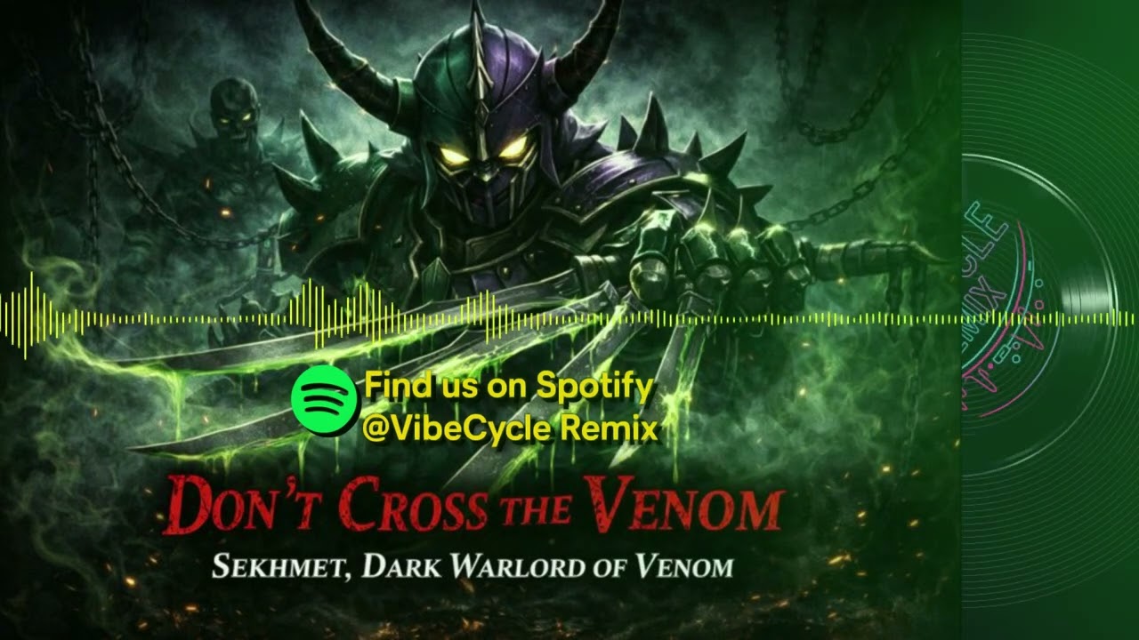 Don’t Cross the Venom (Sekhmet) | Ronin Warriors 90s Horror Thriller Rock Theme