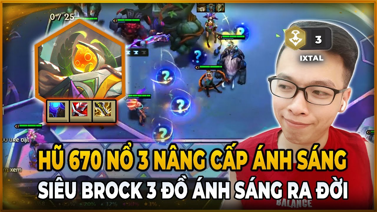SIÊU BROCK RA ĐỜI VỚI HŨ IXTAL 670 SỐ CHO 3 NÂNG CẤP ÁNH SÁNG | TRÂU TV