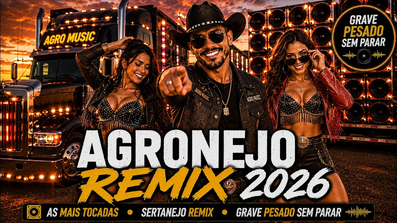 AGRONEJO REMIX 2026 🚛 As Mais Tocadas &bull; Grave Pesado Sem Parar