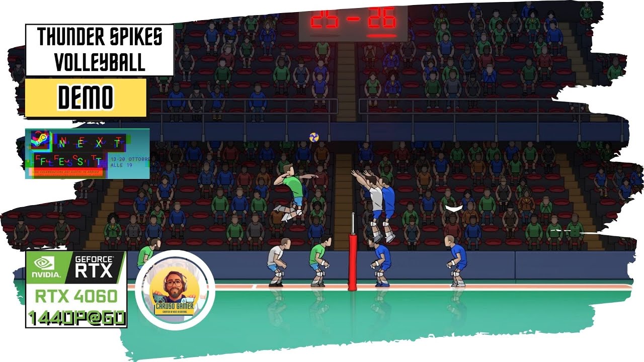 Demo | Thunder Spikes Volleyball | Gameplay ITA [PC]