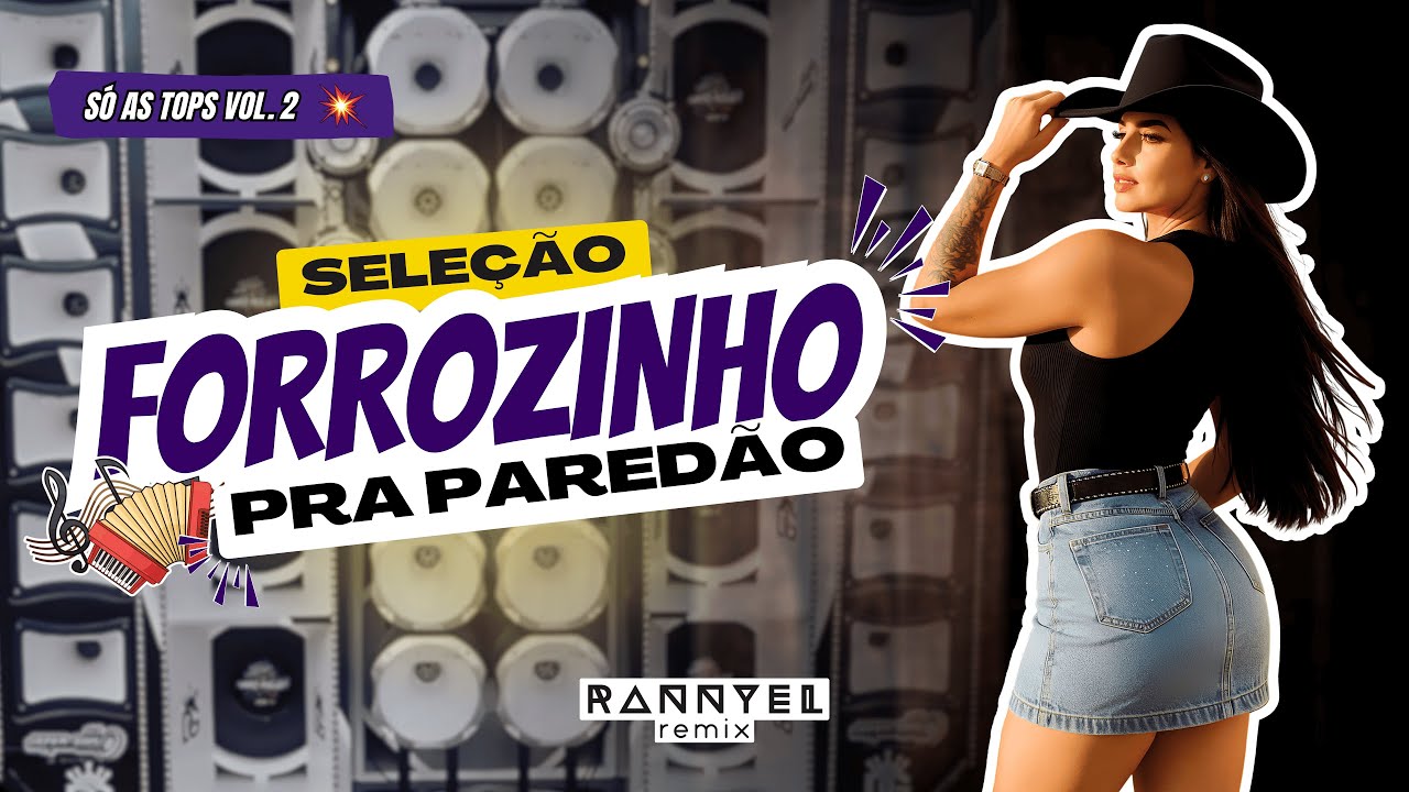 SELEÇÃO FORROZINHO PRA PAREDÃO 🪗 - SÓ AS TOPS VOL.02 💥 | Rannyel Remix 🔥