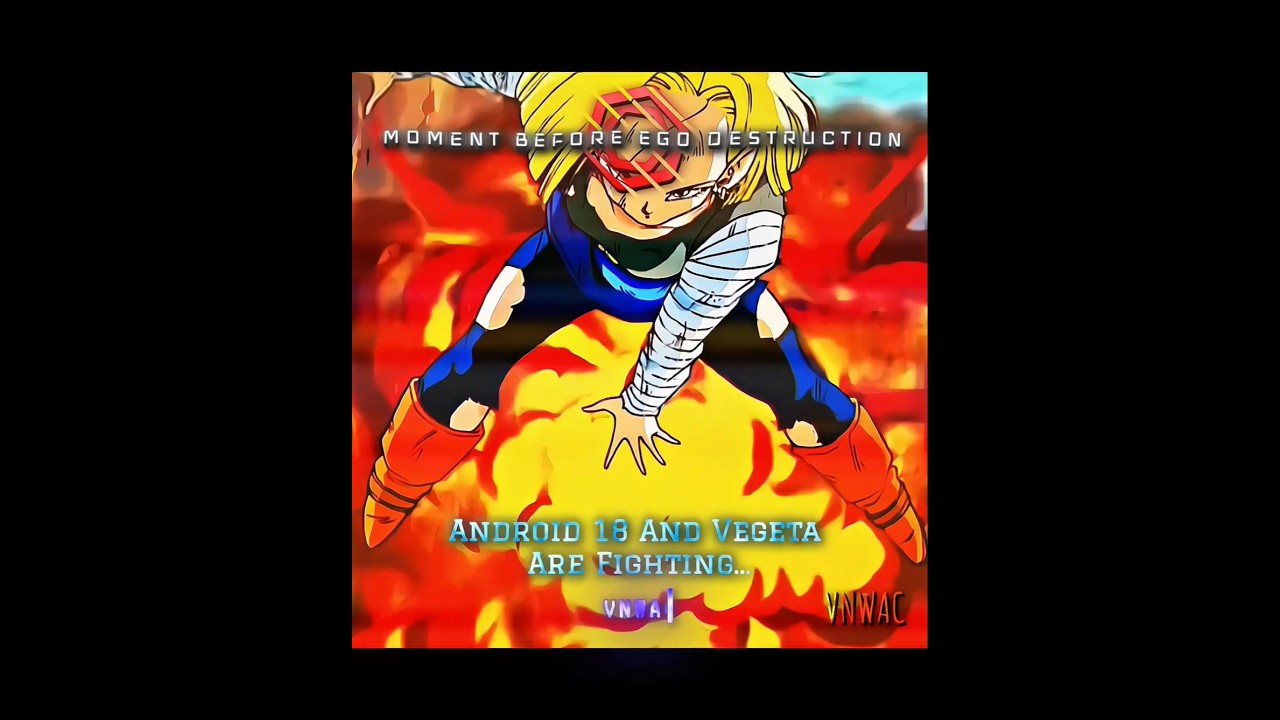 Android 18 HUMBLED Vegeta 🌚 #android #android18 #humbled #dbz #fyp