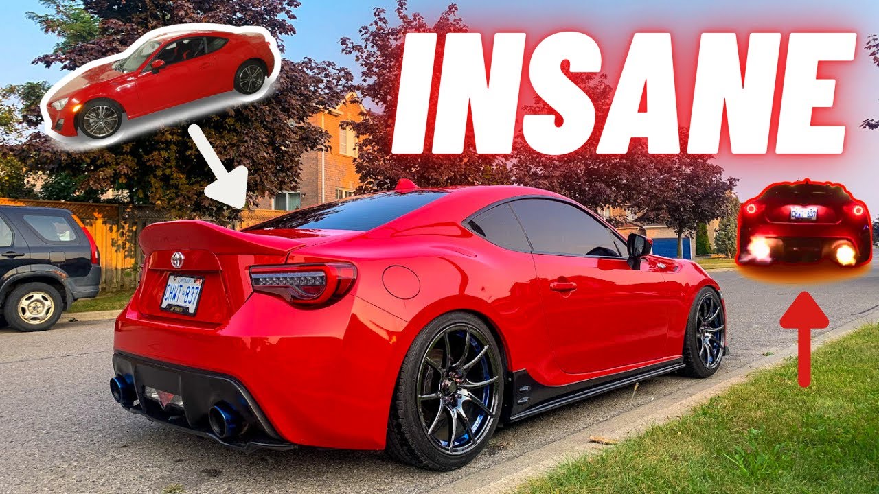 BUILDING A FRS/BRZ/86 IN 10 MINUTES! *AMAZING TRANSFORMATION*