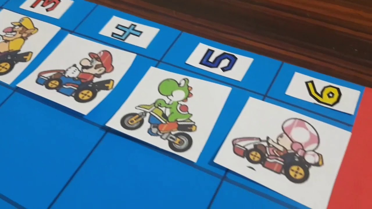 Carrera de probabilidades - Juego matemático