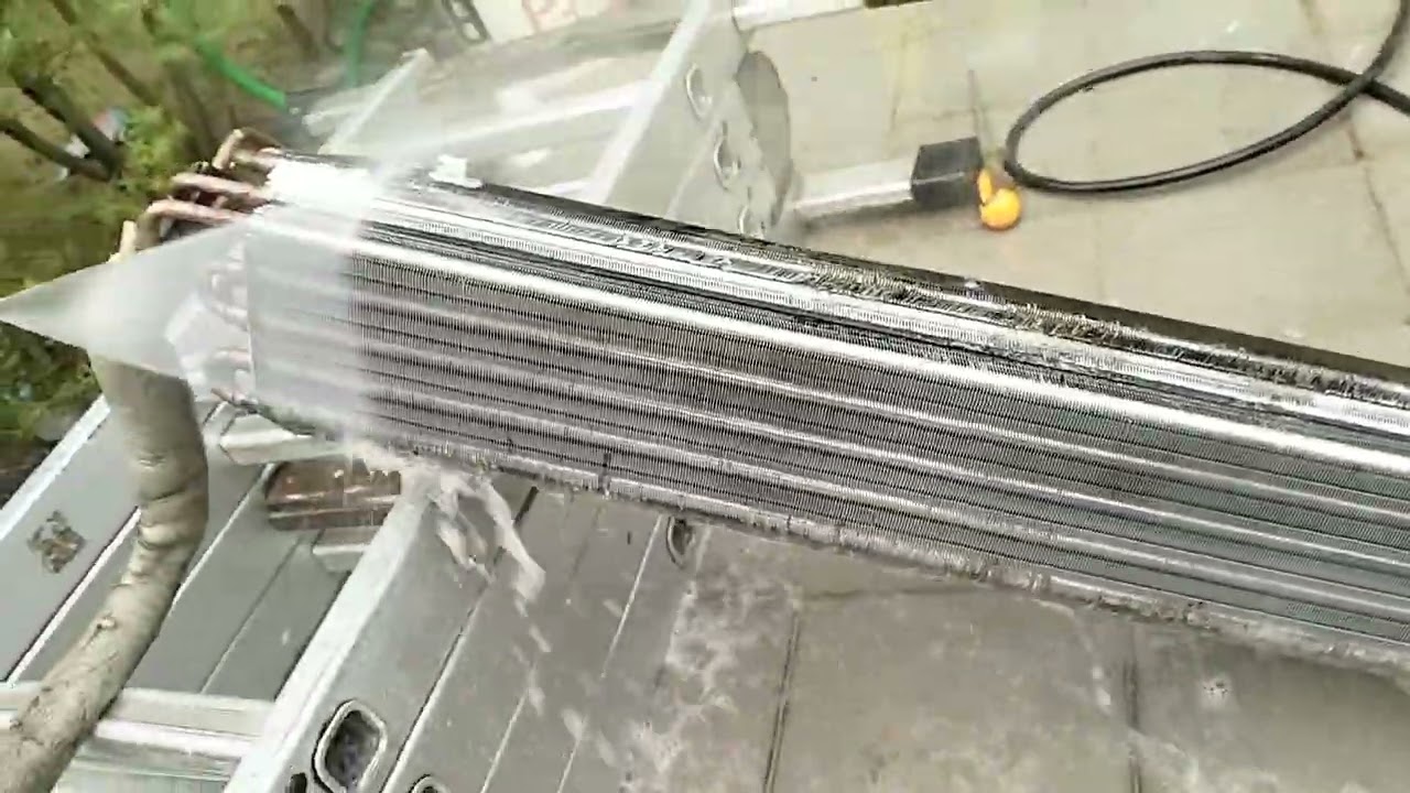 Panasonic split type Pull down Cleaning 