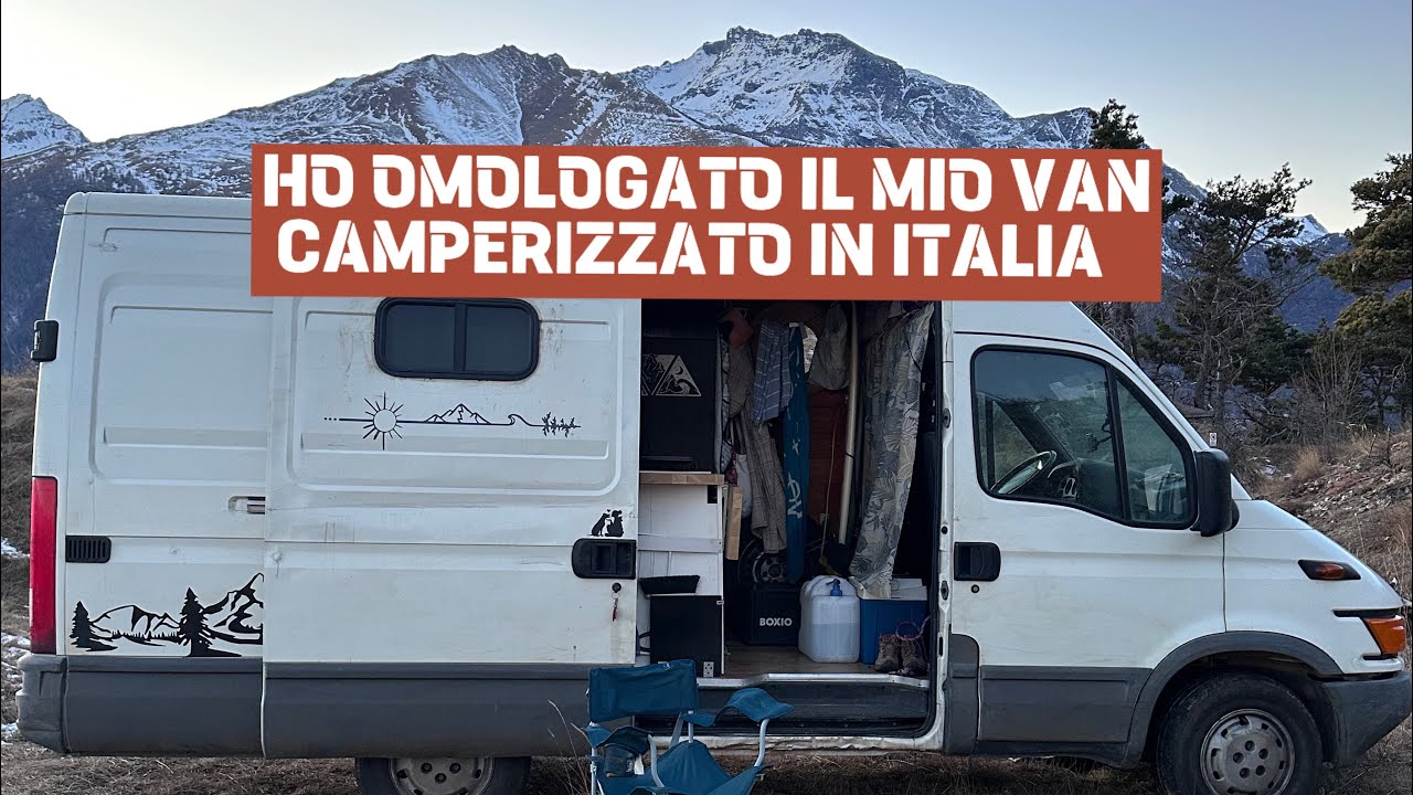 OMOLOGARE un VAN CAMPERIZZATO fai da te in ITALIA è POSSIBILE✅