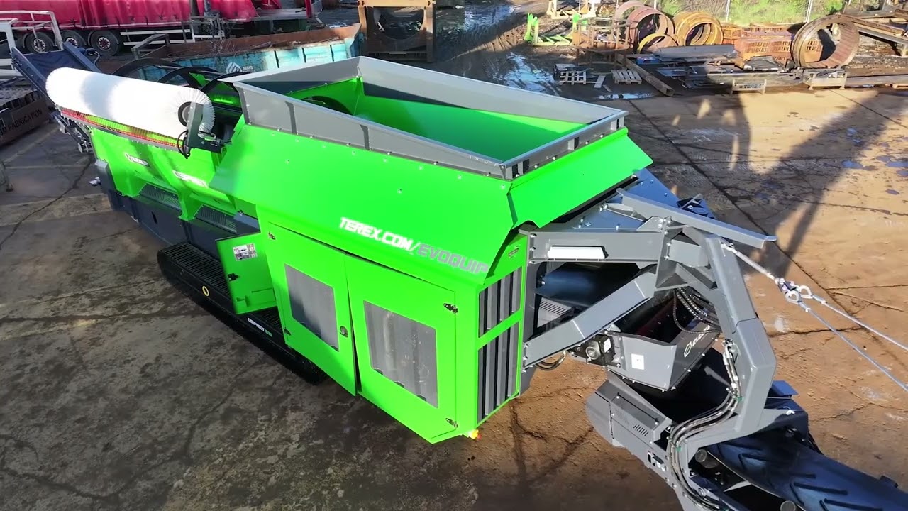Walkaround the EvoQuip Osprey 616 Trommel Screen with us