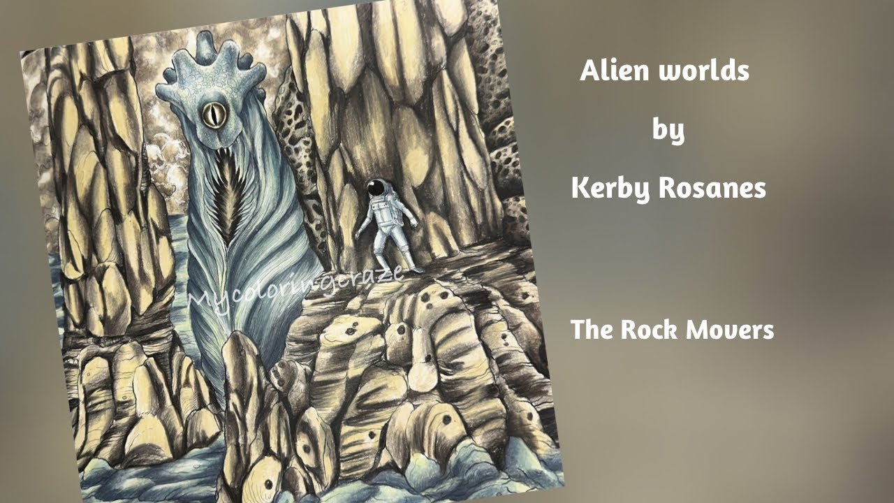 How to color with limited colors | Alien worlds|Kerby Rosanes |Rock movers