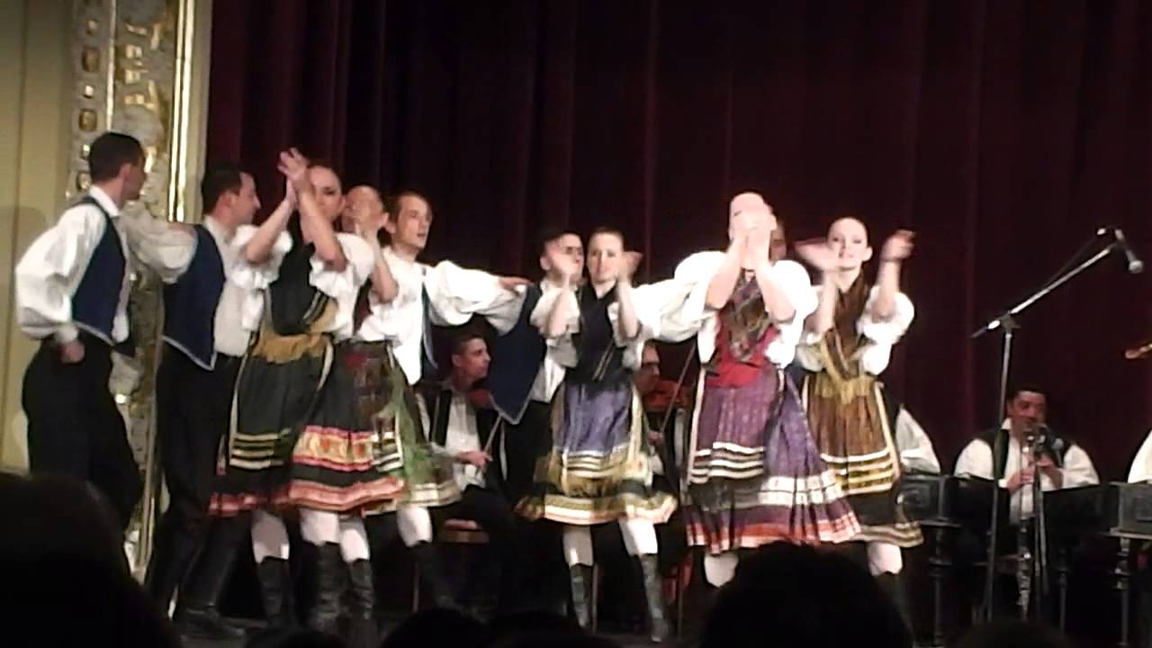 Hungarian folk dance. Budapest, Hungary