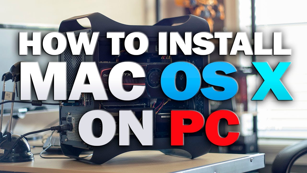 How to Install Mac OS X Mountain Lion on a PC - Part 2