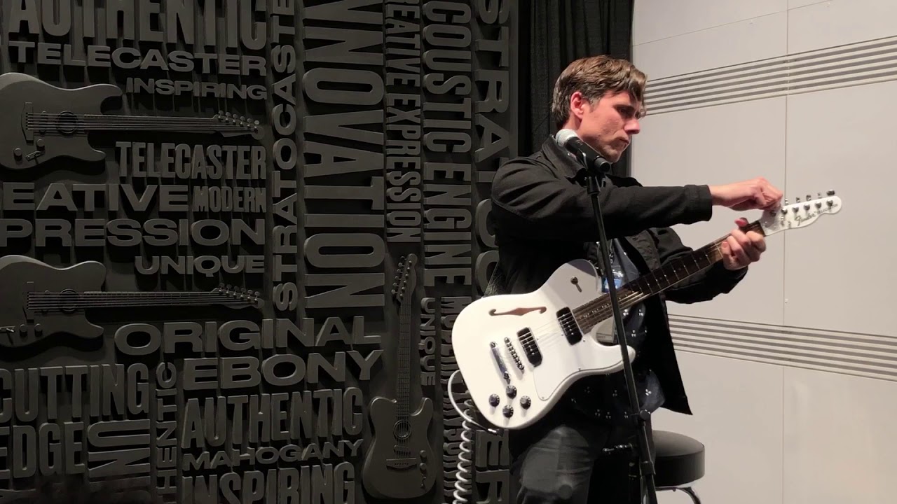 Jim Adkins of Jimmy Eat World @ NAMM Fender 1.17.2020