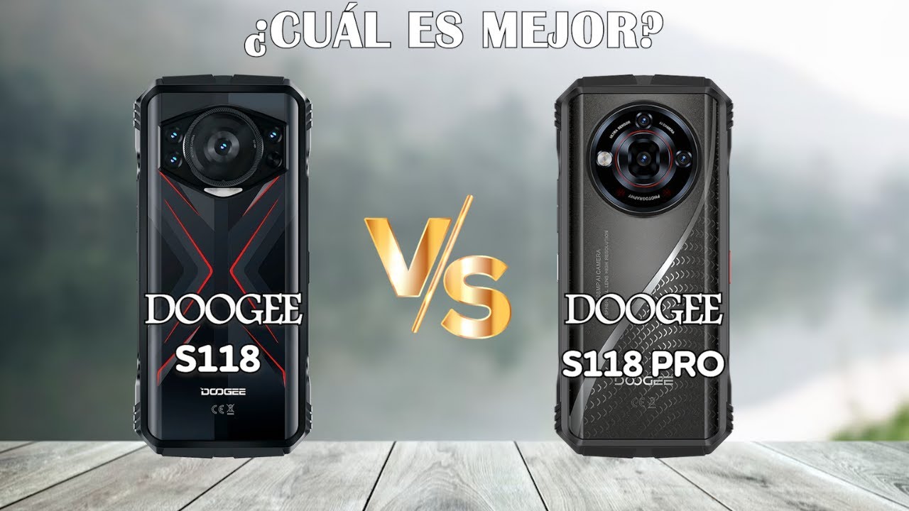DOOGEE S118 Vs DOOGEE S118 Pro