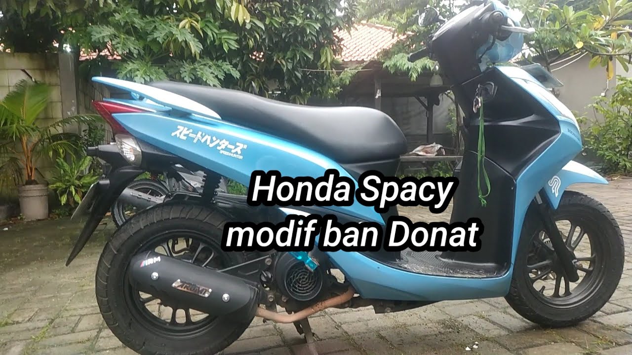 Restorasi Honda spacy ganti velg 12 inc modif ban donat