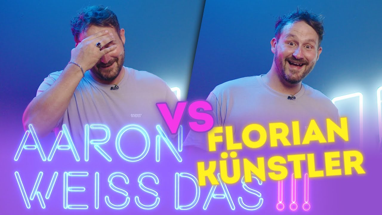 Der LEGENDEN-Kandidat PR&Uuml;FT @FlorianKuenstlerOffiziell! | Aaron wei&szlig; das!