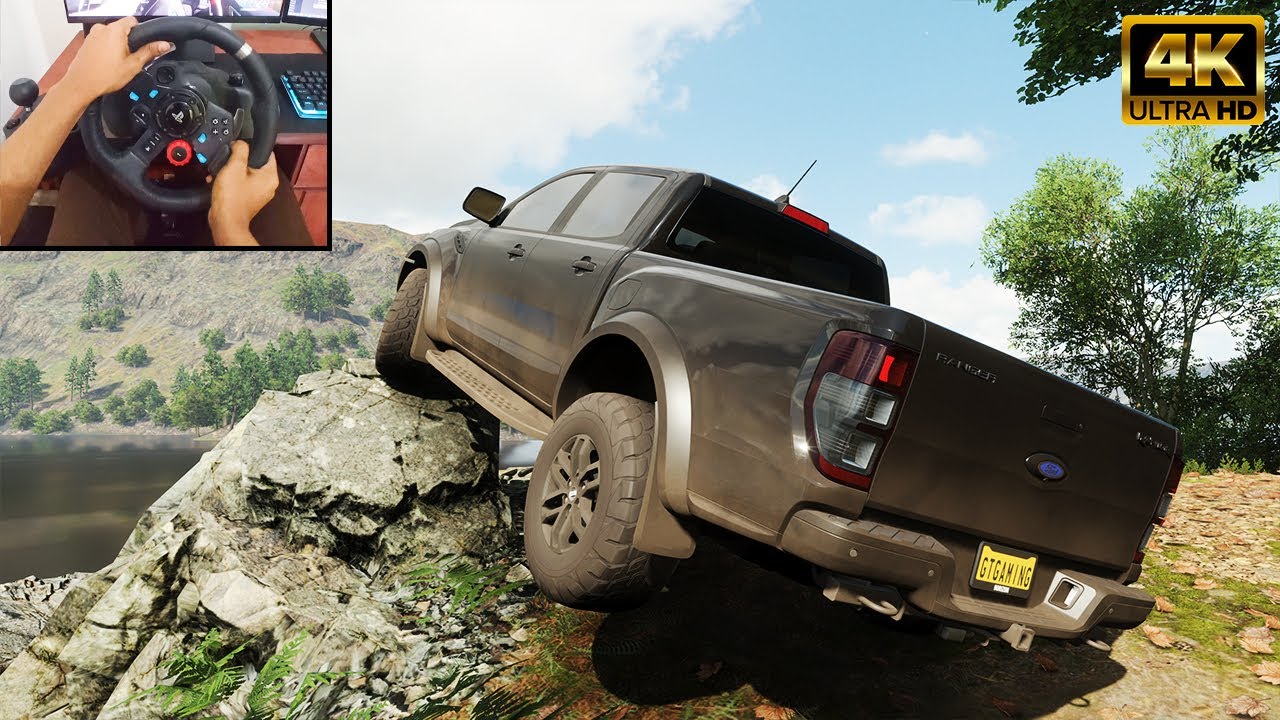 Ford Ranger Raptor (470hp) | Offroading | Forza Horizon 4 | Logitech g29 gameplay-4K