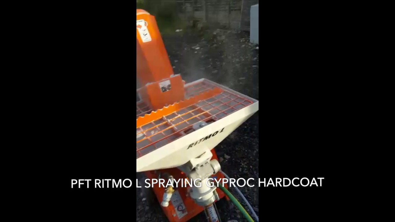 PFT RITMO L SPRAYING GYPROC HARDCOAT