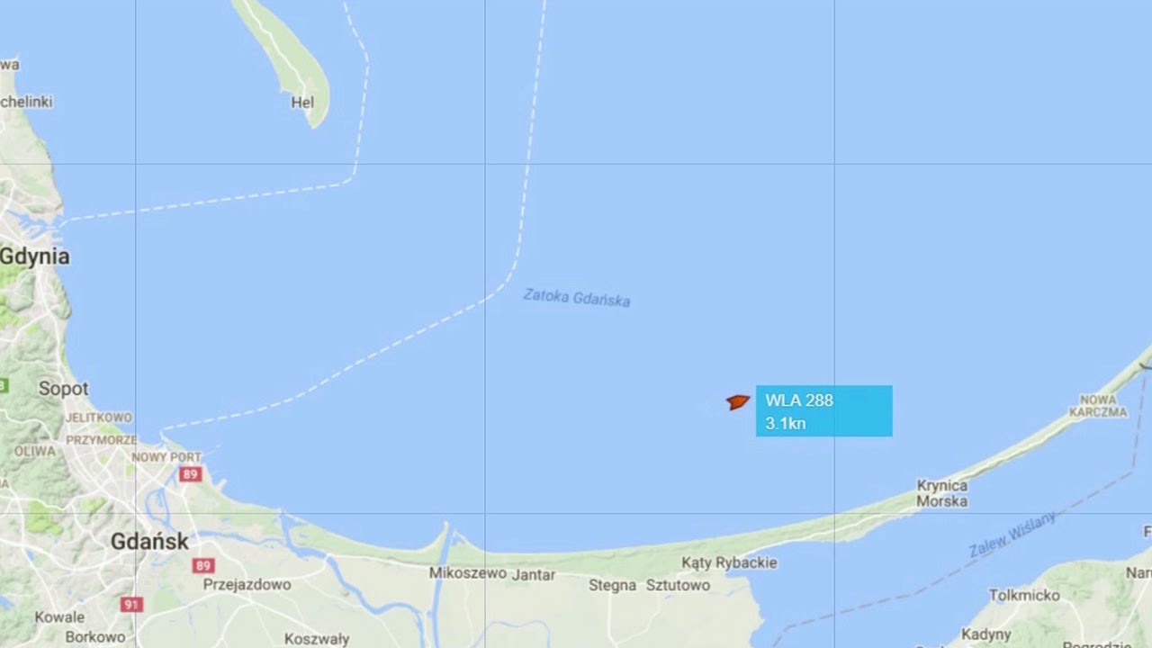 Zatonął kuter HEL-103 ex WŁA 288 | MAPA