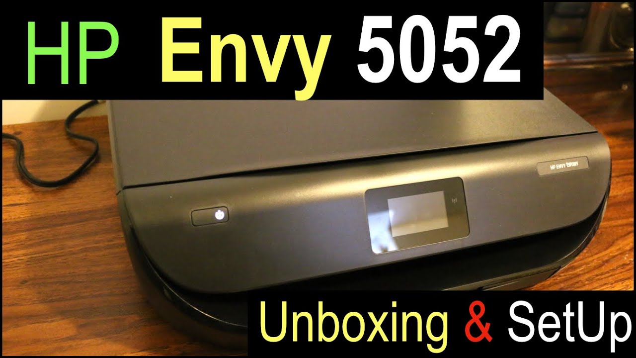 HP Envy 5052 SetUp, Quick Unboxing & review.