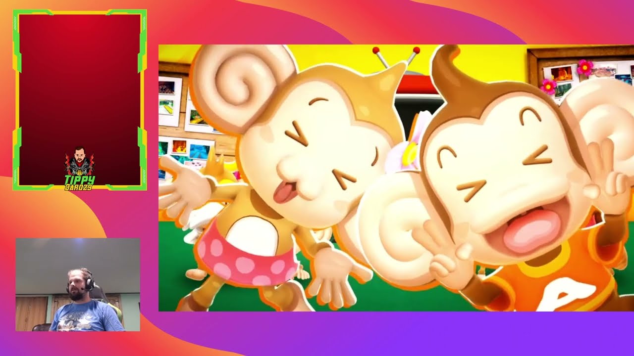 TippyBard29 VOD: Let's Play: Super Monkey Ball: Banana Mania Part 1