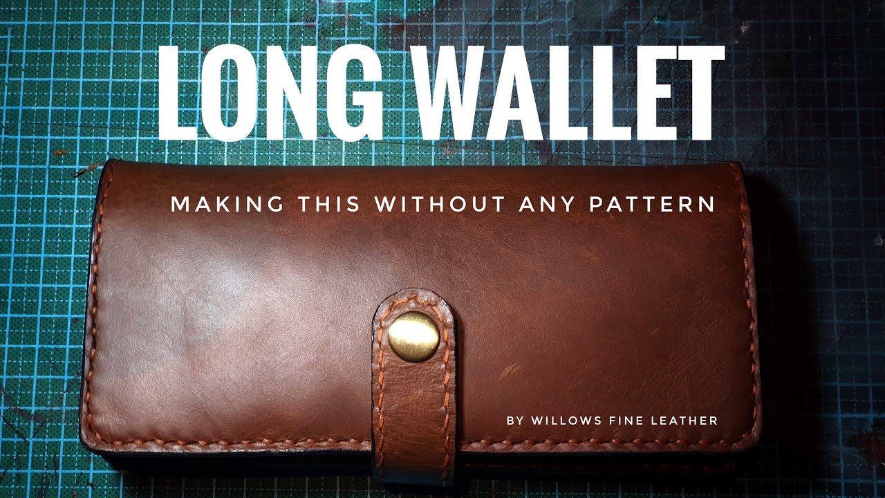 DIY Long Wallet For Ladies: Making It Without Any Pattern