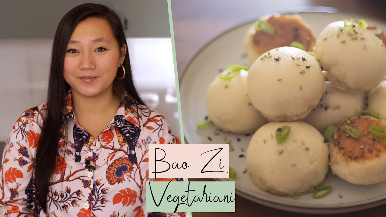 BAO ZI VEGETARIANI | chiusura semplicissima!