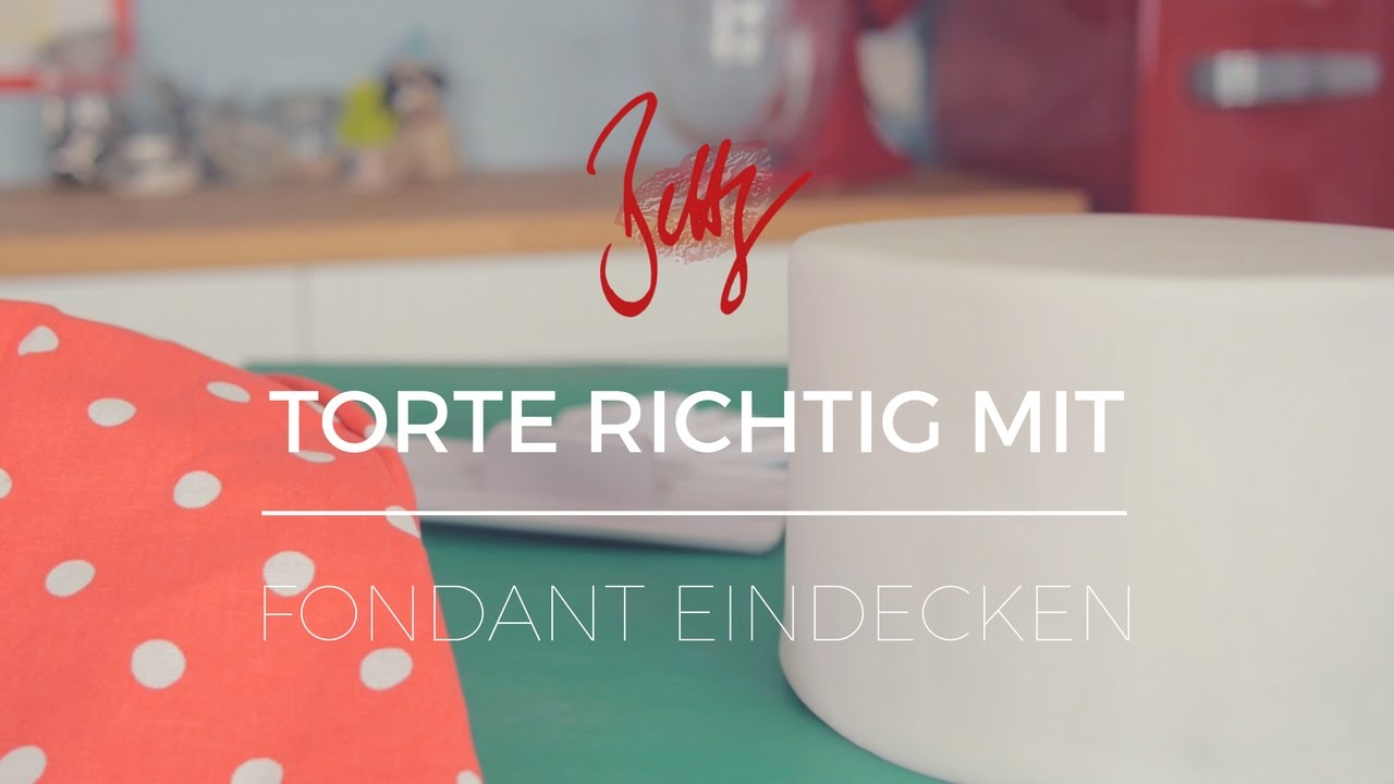 Torte richtig mit Fondant eindecken | Betty´s Sugar Dreams
