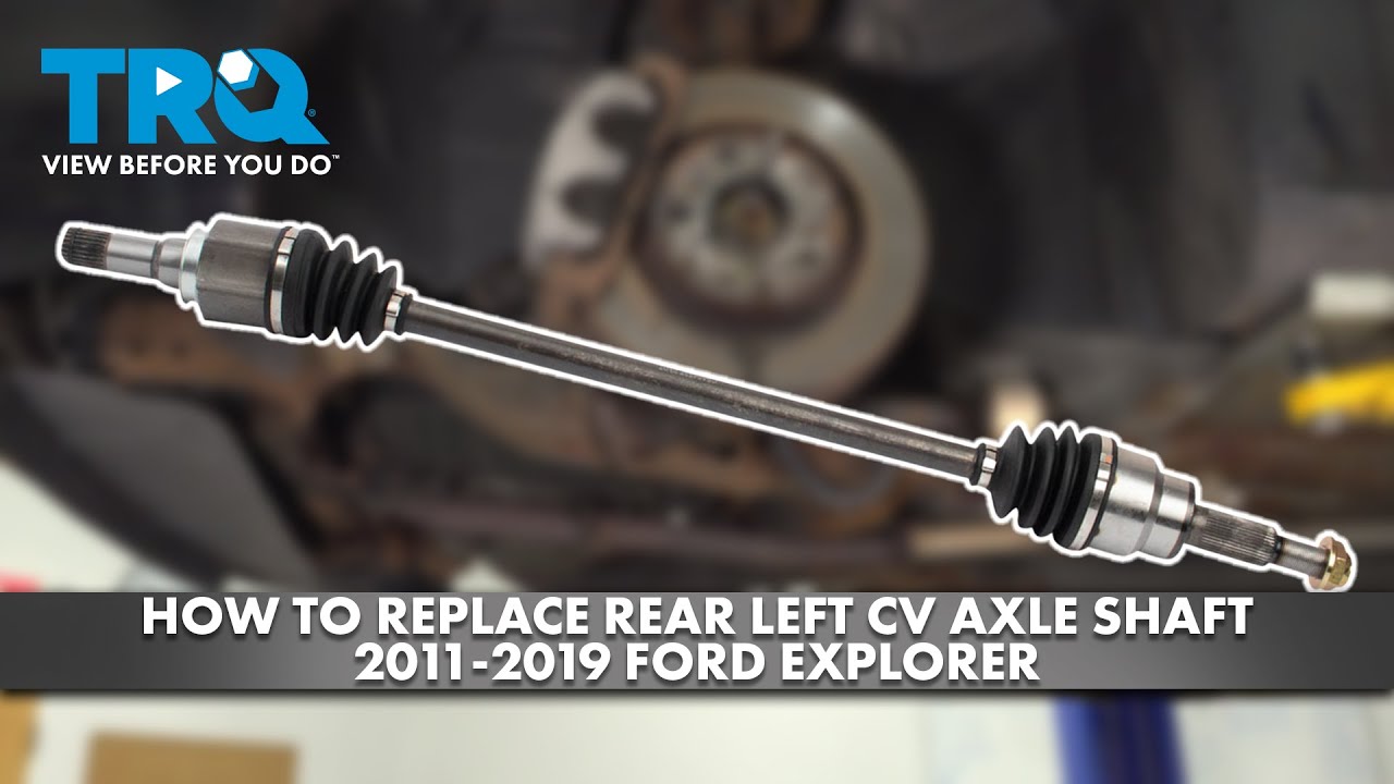 Как заменить задний левый приводной вал на Ford Explorer 2011-2019