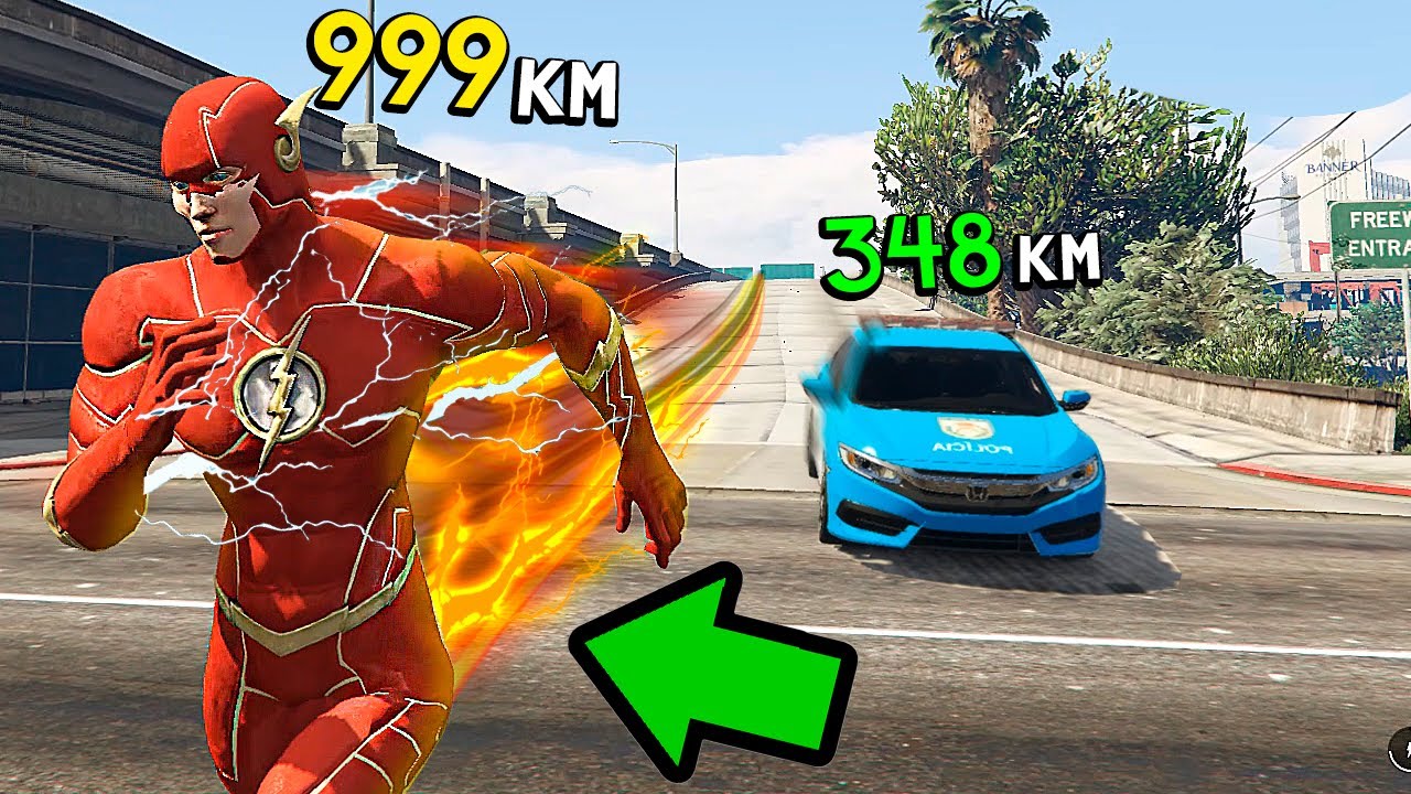 GTA RP - FLASH IRRITANDO JOGADORES